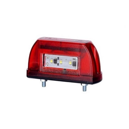 Dual-Function LED License Plate Lights – E-marked, CE-approved, 12V-24V, Waterproof, MOT Compliant