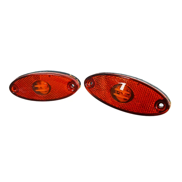 16x Amber/Orange LED Rear Marker Lights – High-Performance Side Marker Lights for 24V Systems