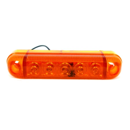 High Quality Amber Side Marker Lights – 10 pcs x 5 SMD LEDs, Shockproof & Waterproof  Orange Outline Lamps. FREE Delivery for UK stock!