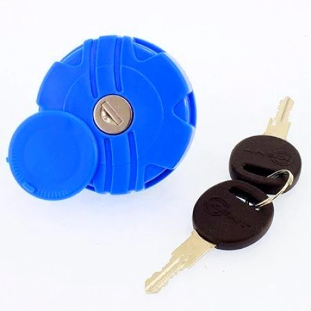 Locking AdBlue Fuel Tank Cap with 2 Keys & Dust Protective Cover | Vented 40mm – Compatible with MAN, DAF, Mercedes | ISO 9001:2008