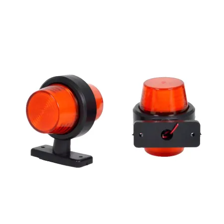 High Quality 2 pcs LED NEON Amber Side Marker Lights, Waterproof, 12V-24V for Truck, Trailer, Van Bus. FREE Delivery for UK mainland!