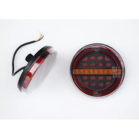 High Quality 2pcs Neon Rear Tail Lights for Trucks, Trailers, Lorries 12V-24V LED Dynamic Indicator, Brake Function. FREE Delivery for UK and EU