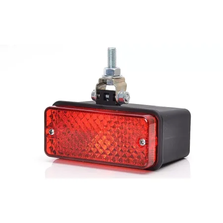 12V-24V Red Rear Fog Light for Trucks, Trailers, and Heavy-Duty Vehicles – High-Quality Auxiliary Lamp. E-marked. fully MOT compliant