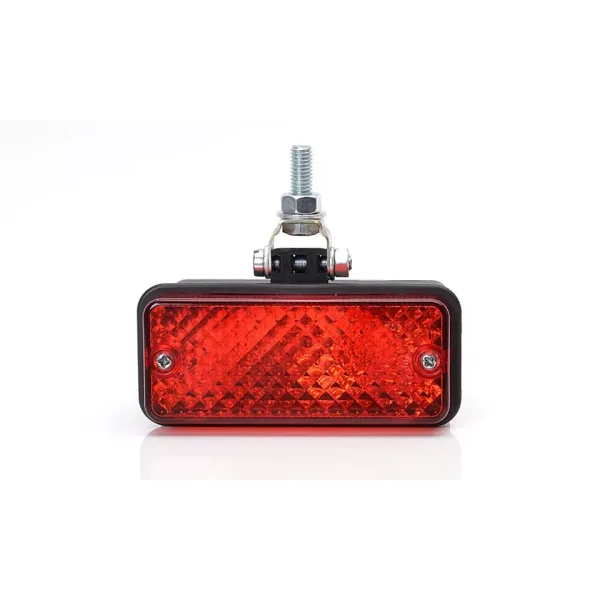 12V-24V Red Rear Fog Light for Trucks, Trailers, and Heavy-Duty Vehicles – High-Quality Auxiliary Lamp. E-marked. fully MOT compliant