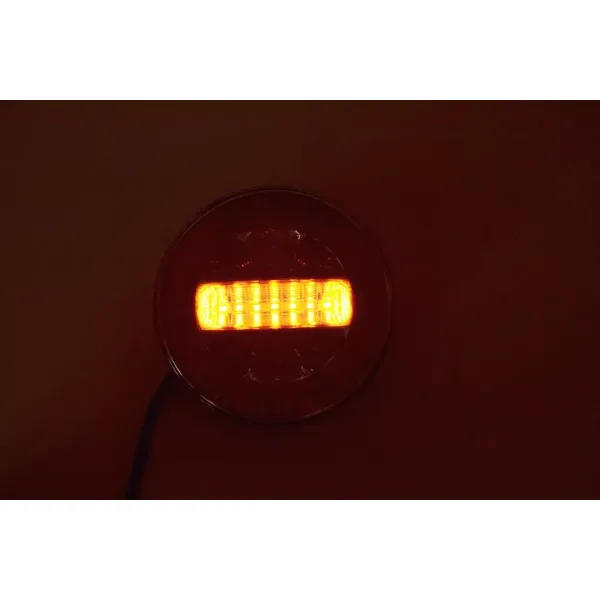 High Quality 2 pcs NEON Hamburger Rear Tail Lights 12V Tail Lamps for Trucks, Lorrie, Van, Bus. (IP67). FREE Delivery for UK mainland!