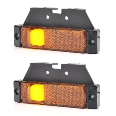 Neon Orange Side Marker Lights