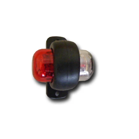 High Quality 4 pcs Small Rear Side Marker Lights - 4x LED 24V, Red & White, Shock-Proof & Waterproof. FREE Delivery for UK mainland!