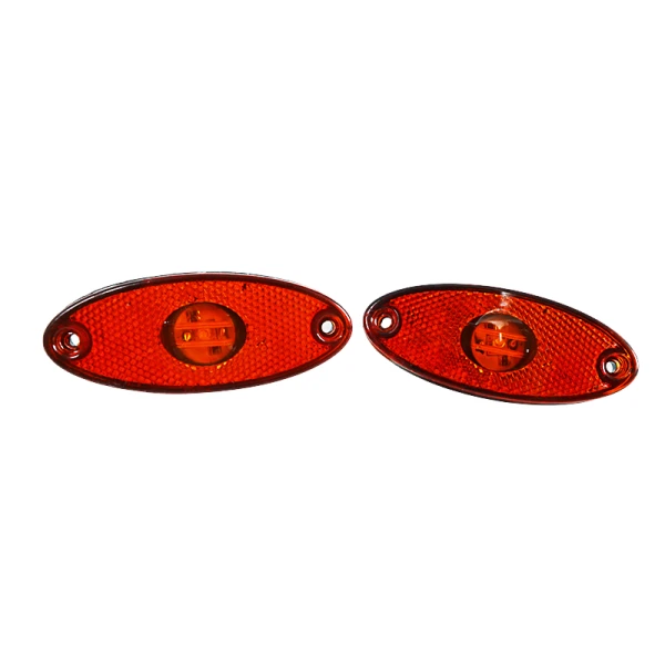 10 pcs 12V Amber Side Marker Lights Caravan Camper Chassis Lorry Truck