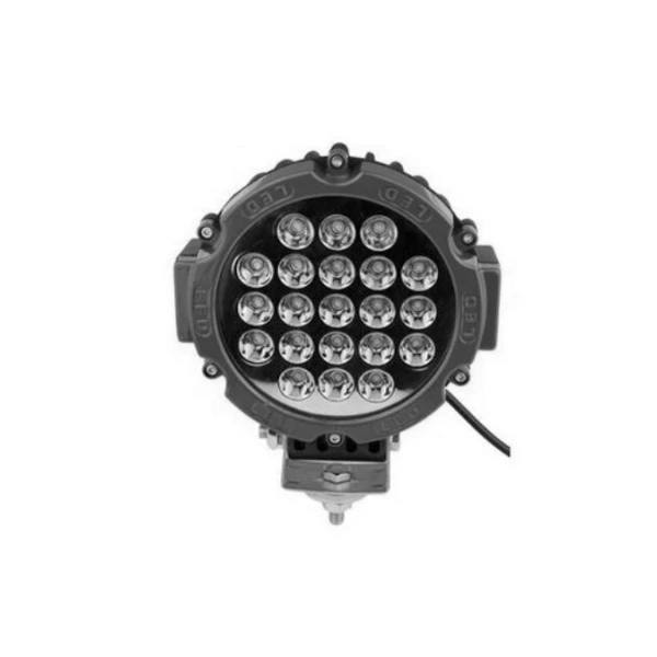 2 pcs powerful 63W LED Driving Lights, 6500K white spot beam. IP67. FREE Delivery