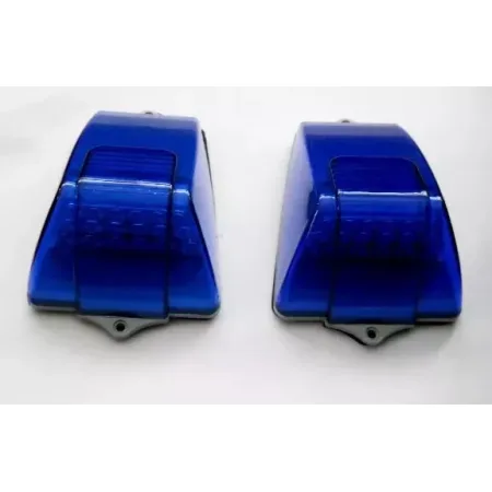 Premium Roof Cabin Lights 2 pcs Blue LED Marker Lamps for Trucks, RVs, Off-Road Vehicles, Van, Bus, Camper 12V - 24V. FREE Delivery for UK