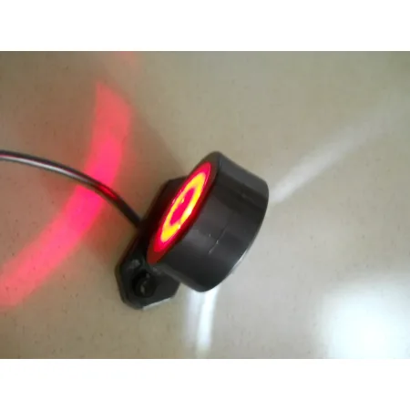 2 pcs 12 - 24 Volt Marker Lights LED Lamps for Lorry Truck Camper Caravan Van Bus