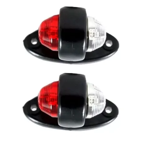 High Quality Side Marker LED Lights – 2x E-marked & ECE-approved LED Side Lights for Cars, Trucks, Trailers 12V-24V. FREE Delivery for UK.