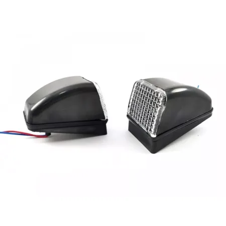 2 pcs White Front Roof Marker Lights 18 SMD LED Lamps for Volvo FL FH FH12