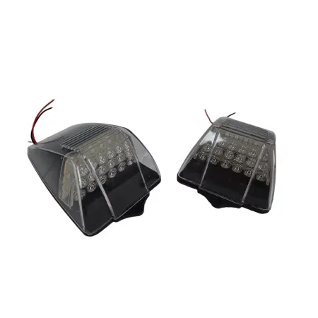 High Quality Roof Cabin Marker Lights - 2 pcs GREEN LED Side Position Lamps for 12V-24V Vehicles - Truck Lorry Van Bus Car Tipper Camper.