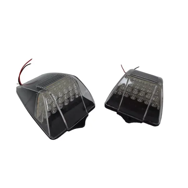 High Quality Roof Cabin Marker Lights - 2 pcs GREEN LED Side Position Lamps for 12V-24V Vehicles - Truck Lorry Van Bus Car Tipper Camper.