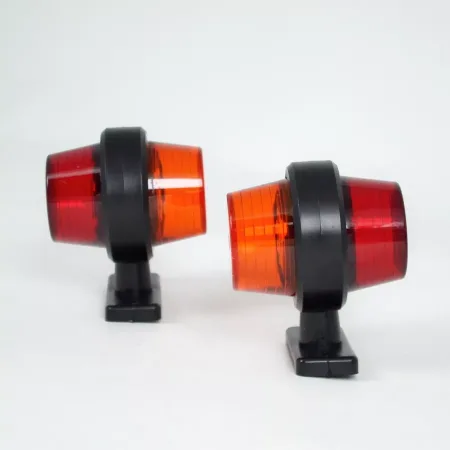 High Quality 2 pcs SMD LED Side Marker Lights - Red & Amber, 24V, Shockproof & Waterproof. FREE Delivery for UK mainland! Easy Installation.
