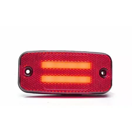 High-Quality 6 pcs Red Rear Marker Lights - 8 LEDs Tail Lamps (24V, Made in Europe), Waterproof. FREE Delivery for UK mainland!
