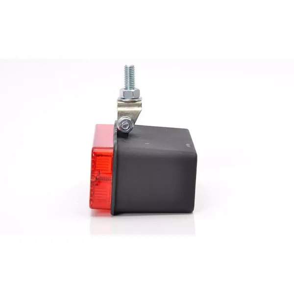 12V-24V Red Rear Fog Light for Trucks, Trailers, and Heavy-Duty Vehicles – High-Quality Auxiliary Lamp. E-marked. fully MOT compliant