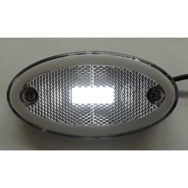2 pcs LED 12V 24V Front Position Lights for Truck Trailer Chassis MAN DAF Volvo Scania