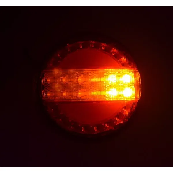 High Quality Set of 2 pcs Rear Tail Hamburger Lights - E9 Marked LED Neon for Truck, Lorry, Van Camper, Tractor. FREE Delivery for UK mainland!