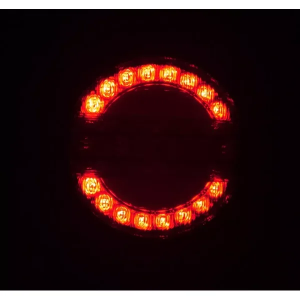 High Quality Set of 2 pcs Rear Tail Hamburger Lights - E9 Marked LED Neon for Truck, Lorry, Van Camper, Tractor. FREE Delivery for UK mainland!