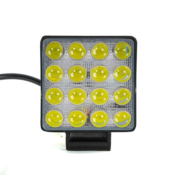 48W Spot LED Light Bars - 3300 Lumens, 3D Intensity, IP67 Waterproof, Universal Mounting for Trucks & Off-Roads