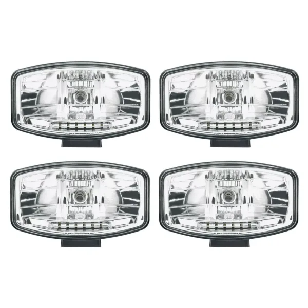 High-Performance LED and Halogen Lighting for Vehicles -4 pcs Spot Position Lights