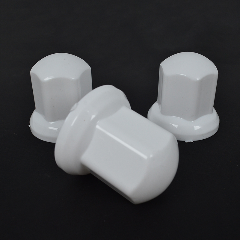 thumbnail image 2 of 20x 32mm Chrome Plastic Wheel Nut / Bolt Caps - For Trucks, Lorries, Trailers, Buses - Thread Covers 2 of 4