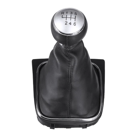 5-Speed Gear Shift Knob+Gaiter+Base for VW Golf MK5