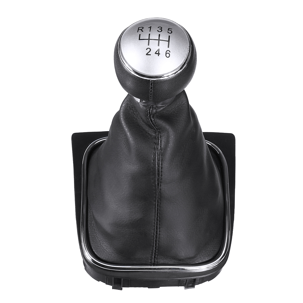 5-Speed Gear Shift Knob+Gaiter+Base for VW Golf MK5