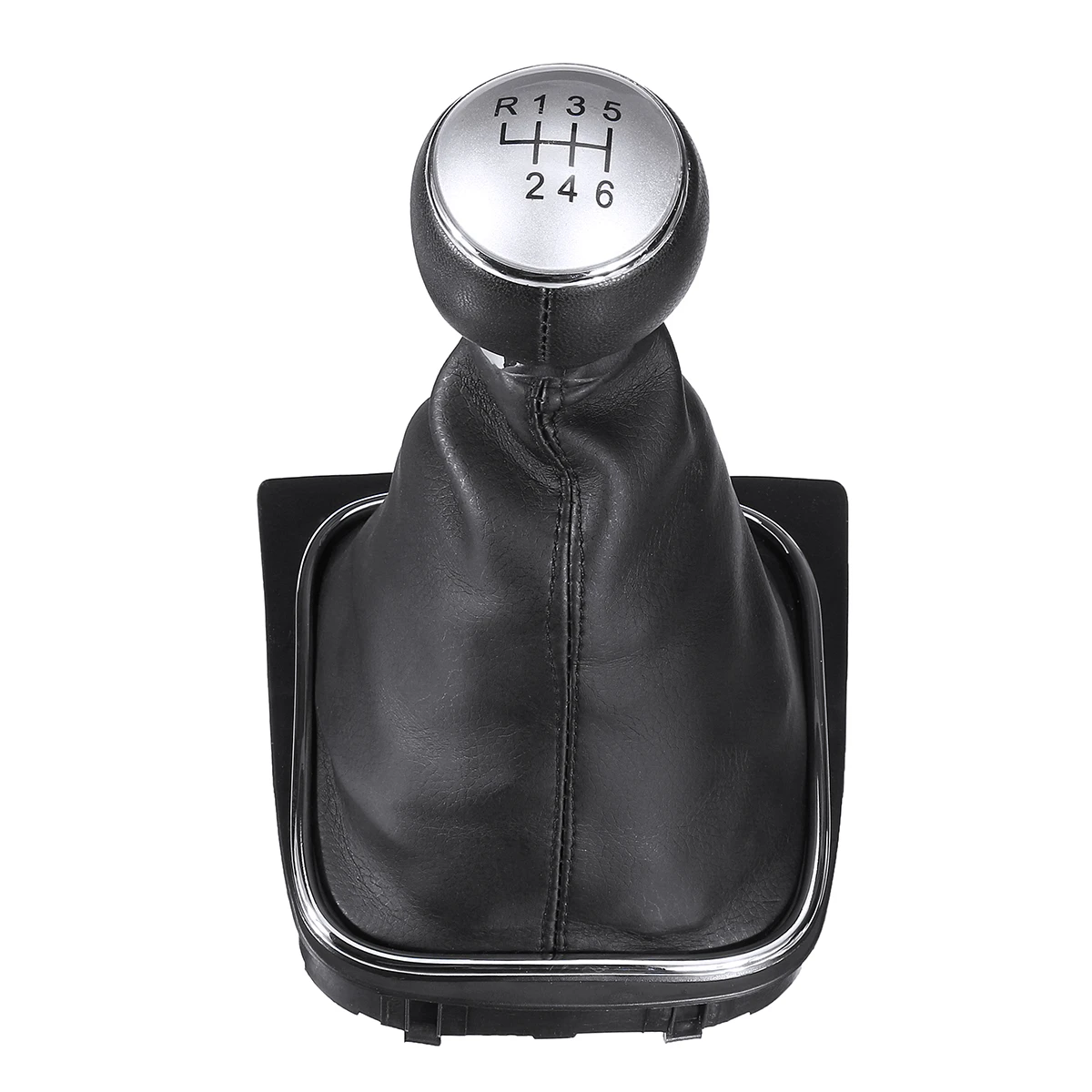 5-Speed Gear Shift Knob+Gaiter+Base for VW Golf MK5