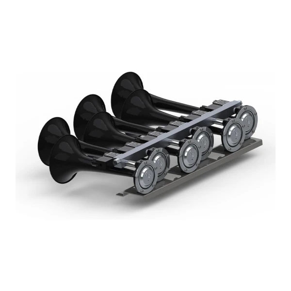 High Quality Basuri Air Horn – Powerful 6-Trumpet Musical Horn with Clear, Loud Sound for 12V and 24V Systems. FREE Delivery for UK Mainland.