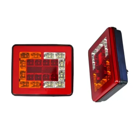 High Quality LED 24V Tail Lights for Truck, Lorry, etc. High-Output SMD, E-Marked, Waterproof, 5 Functions. FREE Delivery for UK and Europe