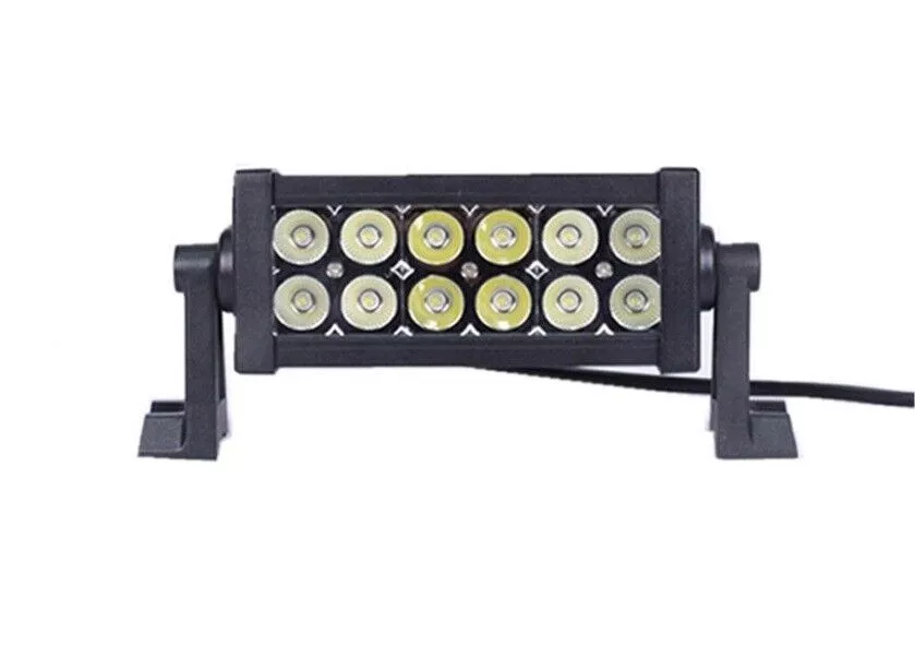 High Quality 36W LED Light Bar 12 Epistar LEDs, Spot Beam, 2500LM, IP67 Waterproof, 9V–36V. FREE Delivery for UK and Europe!