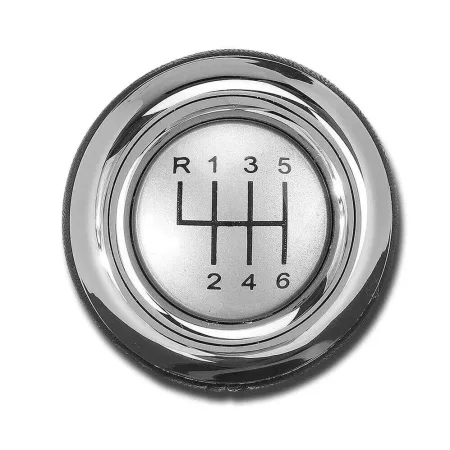 High Quality Gear Shift Knob for MINI Cooper R55–R61, F54–F57 | 6-Speed + Reverse | Black PU Leather with Chrome Cap. FREE Delivery!