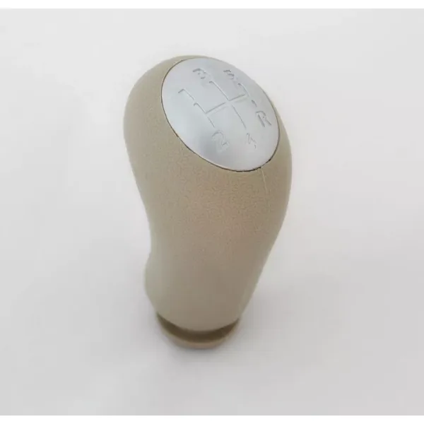 High Quality Beige Gear Shift Knob for Renault Clio III & Megane II - % Speed + R, OEM Replacement. FREE Delivery for UK and Europe!