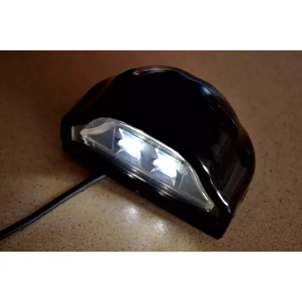FREE Delivery for UK and Europe! High Quality 2 pcs LED Number Plate Lights – E1 Marked, Rear/Front, 12V, Universal Fit, ABS Plastic.
