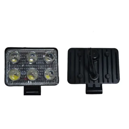 High Quality compact 3D LED work lights, 18W each, flood/spot beam, IP67 waterproof, 6500K white light. FREE Delivery for UK and Europe!
