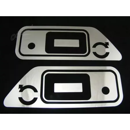 High Quality Stainless Steel Door Handle Covers for Volvo FH/FM Trucks (Till 2012) - Set of 6 pcs. FREE Delivery for UK and Europe!