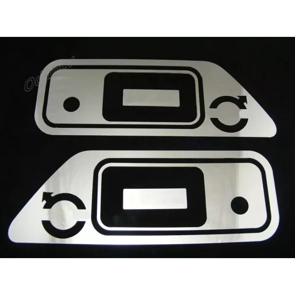 High Quality Stainless Steel Door Handle Covers for Volvo FH/FM Trucks (Till 2012) - Set of 6 pcs. FREE Delivery for UK and Europe!