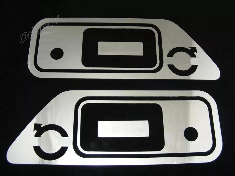 High Quality Stainless Steel Door Handle Covers for Volvo FH/FM Trucks (Till 2012) - Set of 6 pcs. FREE Delivery for UK and Europe!