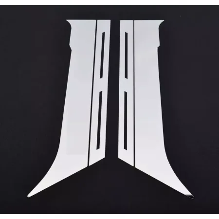 High Quality Stainless Steel Door Pillar Covers for DAF FL FH – Set of 4  pcs Polished Door Decorations. FREE Delivery for UK and Europe!