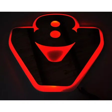 High Quality 24V Neon-Style Glow V8 Cabin Sign Light for SCANIA Red LED Interior Panel. FREE Delivery for UK and Europe! Fit for Scania trucks!
