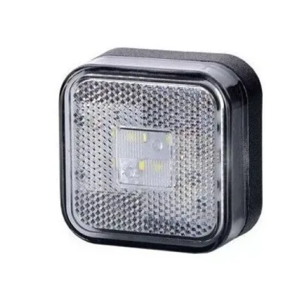 High Quality White Front Marker Light LED 12V-24V Lorry Van