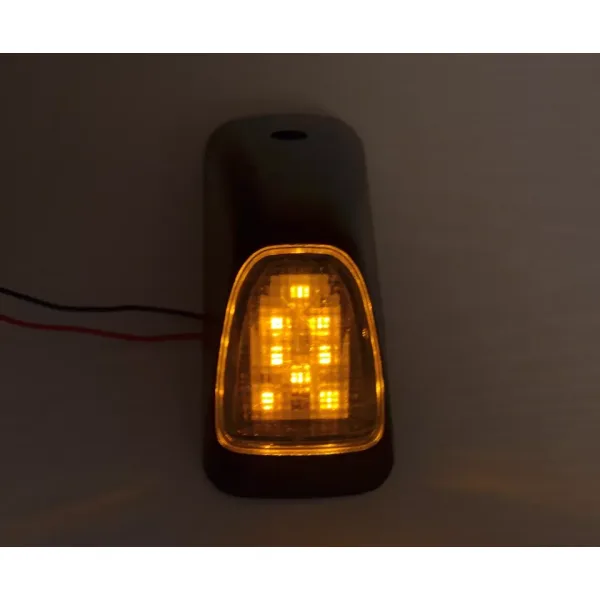 2 pcs High Quality Amber Roof Cab LED Marker Lights 24V– for Mercedes Atego, Actros, Axor (24V). FREE Delivery for UK mainland!