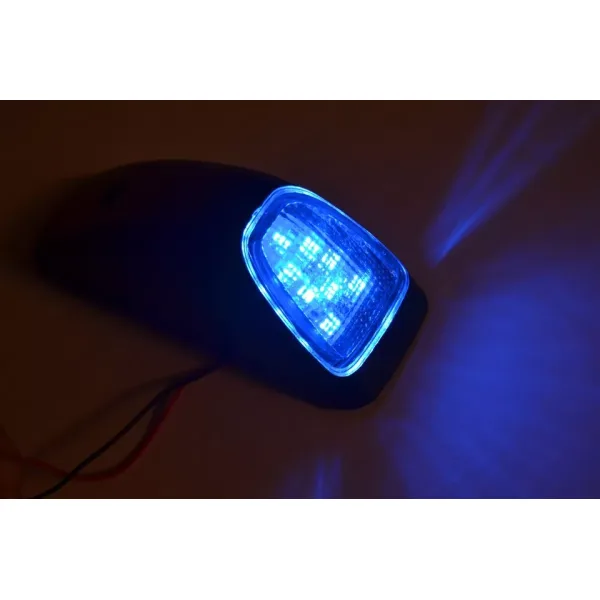 High Quality Ice Blue Cabin Roof Marker Lights - 4 pcs Cab LED Marker Lamps for MERCEDES ATEGO, ACTROS, AXOR (24V). FREE Delivery!