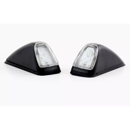 High Quality Ice Blue Cabin Roof Marker Lights - 4 pcs Cab LED Marker Lamps for MERCEDES ATEGO, ACTROS, AXOR (24V). FREE Delivery!