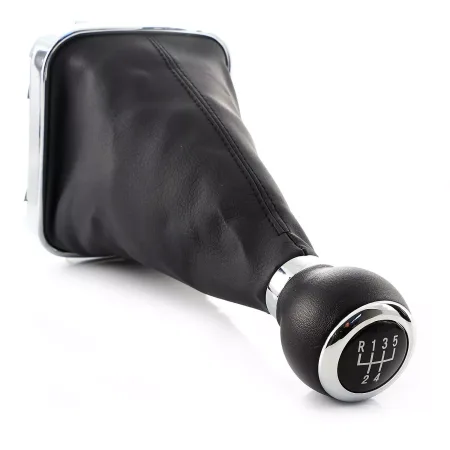 FREE Delivery for UK and Europe! High Quality Gear Shift Knob with Gaiter & Base for VW Jetta, Vento, Bora (2005–2010). 5-Speed Manual.