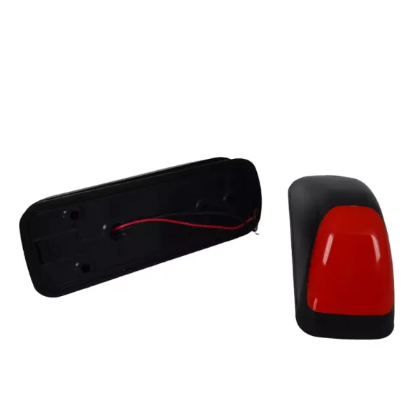 High Quality NEON RED Cabin Clearance Lights - 2x Cab LED Marker Lamps for MERCEDES AXOR (24V). FREE Delivery for UK mainland.