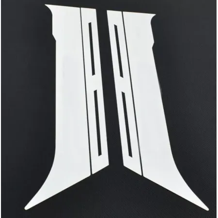 FREE Delivery for UK and Europe! High Quality Stainless Steel Door Pillar Covers for VOLVO FL Trucks - Set of 4 Mirror-Polished Decorations.